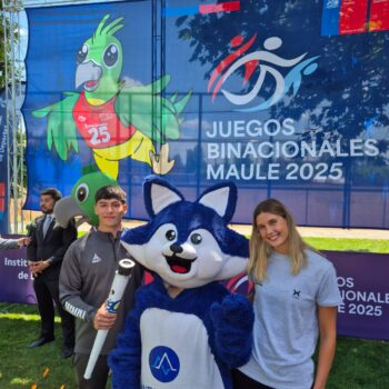 Andes Salud Talca presente en la inauguración de los Juegos Binacionales 2025
