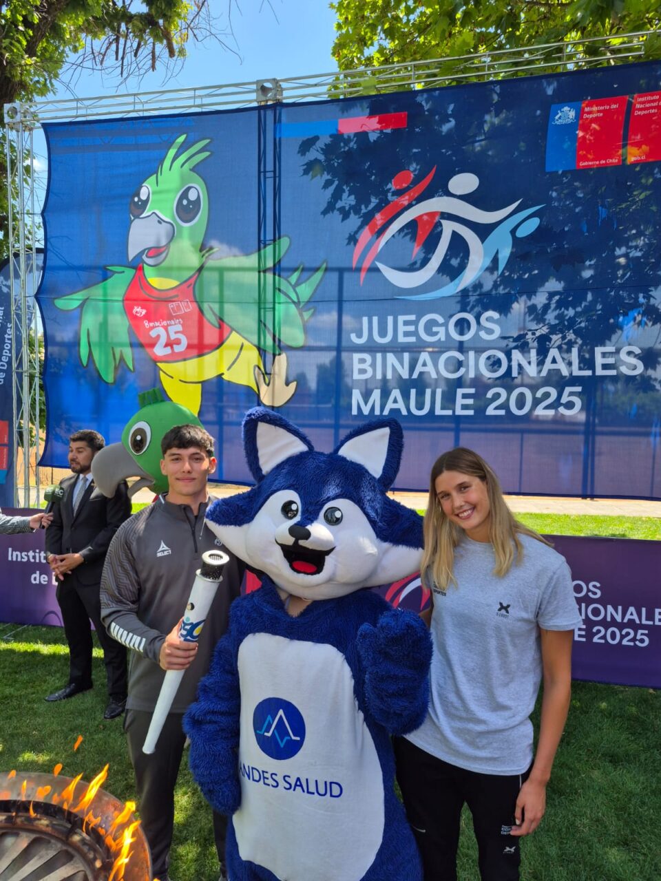 Andes Salud Talca presente en la inauguración de los Juegos Binacionales 2025